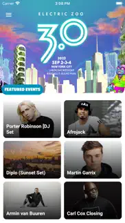 electric zoo iphone screenshot 1