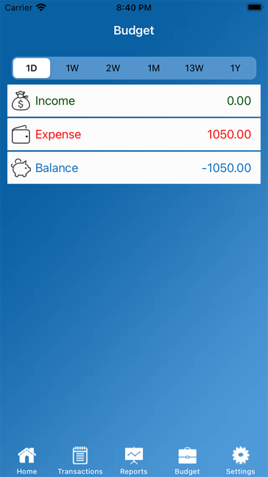 Spending Tracker Income Pro Screenshot
