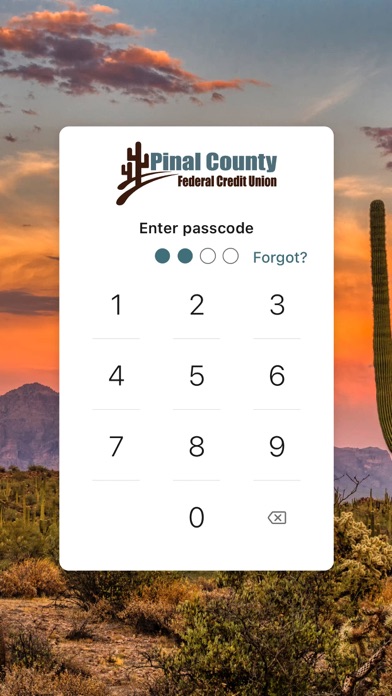 PCFCU MyMobile App iPhone screenshot 2 - Finance app