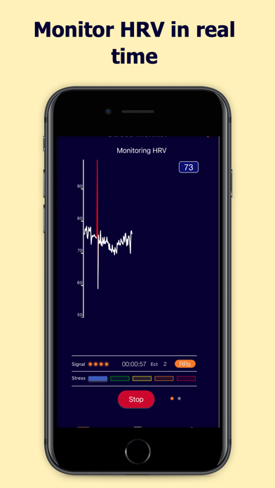 BradBeat HRV Screenshot