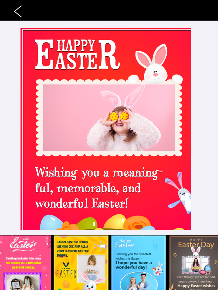 Easter Greeting Photo Frames