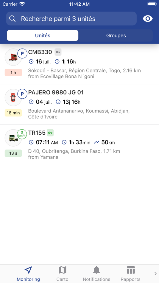 #2. Fleet Tracking (iOS) 由: Geo-Tracking Tunisie