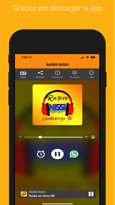 Radio Nissi Cristiana Screenshot