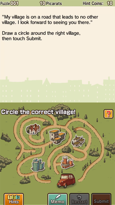 Layton: Curious Village in HD Screenshot