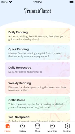 Game screenshot Trusted Tarot apk