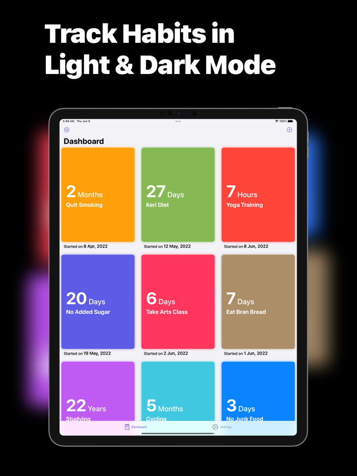 Daily Habit Tracker - Since
