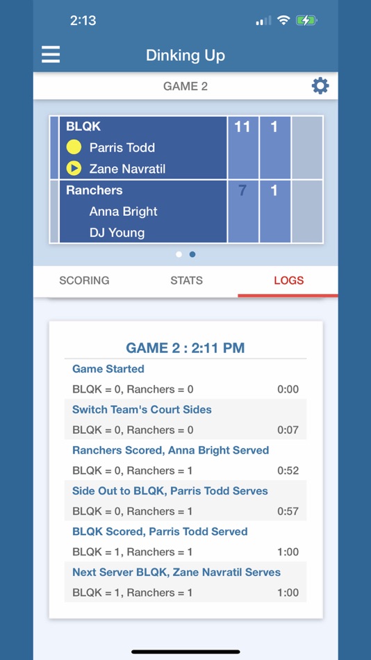 #5. Dinking Up - Pickleball Scores (iOS) بواسطة: Arch Square