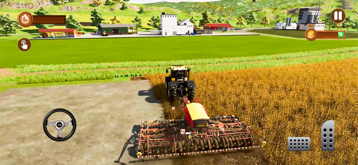 Farmer Simulator- Tractor Game