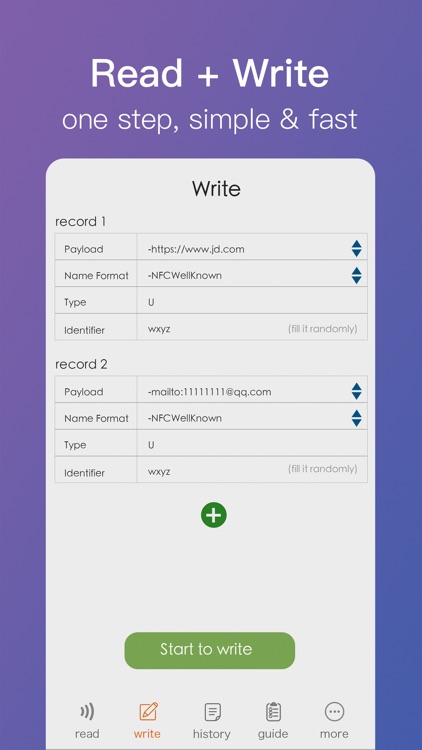 NFC Scanner+Reader+Writer