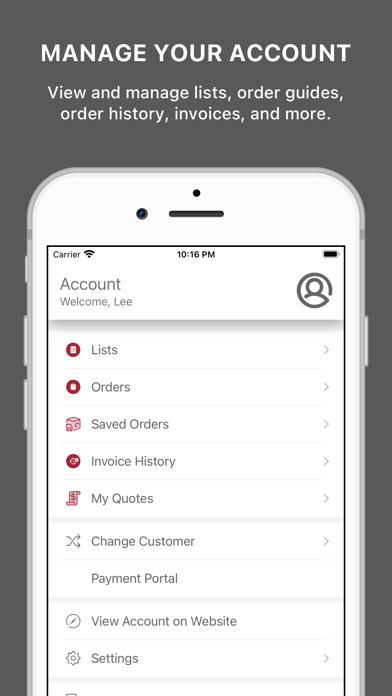 Guest Supply, a Sysco Company Screenshot