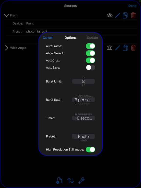 SCSnapShot iPad screenshot