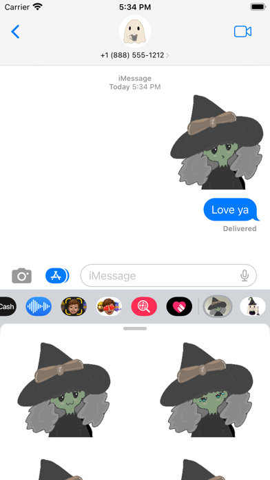 Witchy Emojis Screenshot