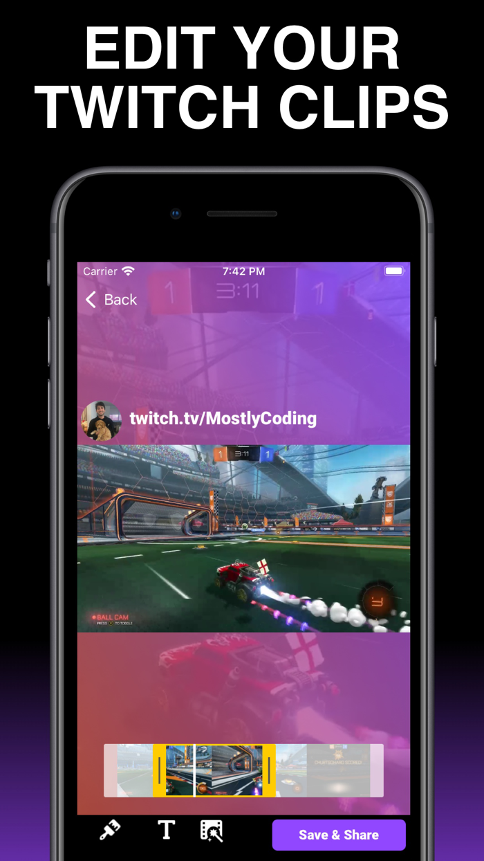 StreamKit - Edit Clips and Stats