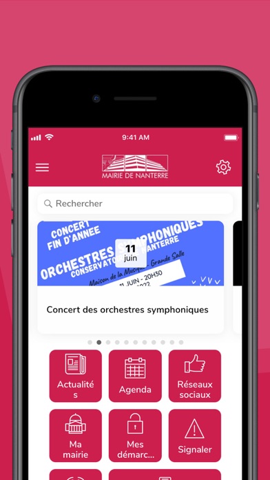 Ville de Nanterre Screenshot