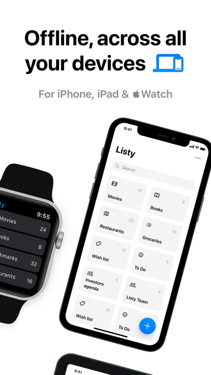 Listy · Beautiful lists screenshot-8