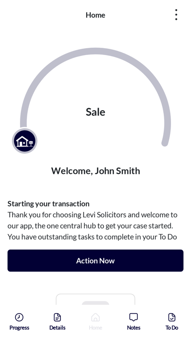 Levi Solicitors Screenshot