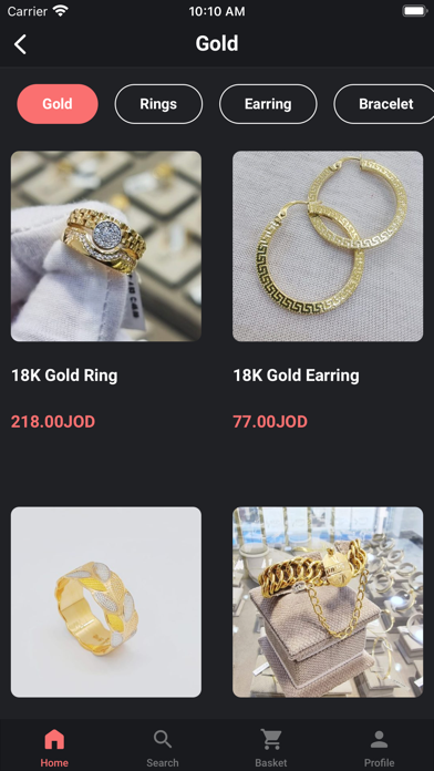 Bassam Danaa Jewelry Screenshot
