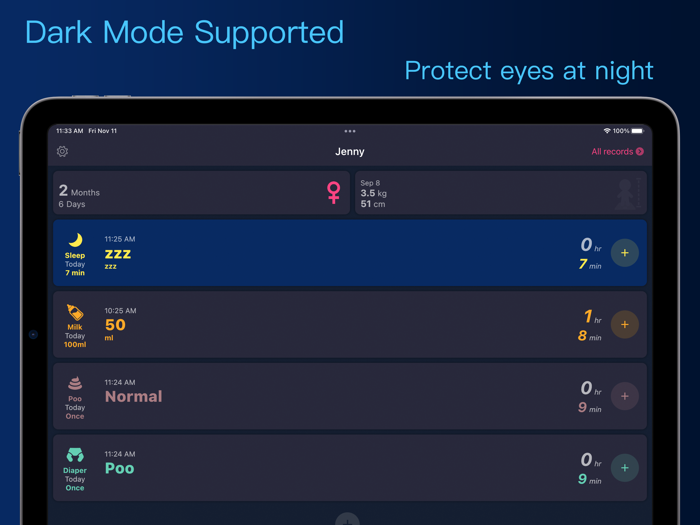 Baby Growth Recorder