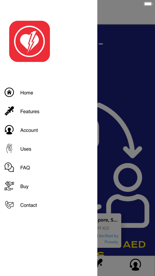 #1. One Heart Planet CPR AED App (iOS) Podle: Rasheed Doad Abdul