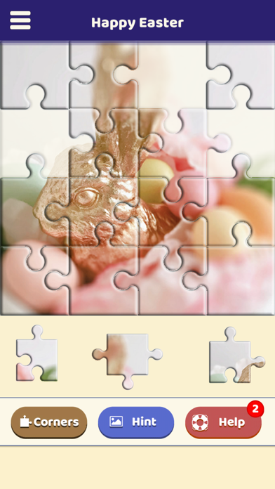 Happy Easter Puzzle Screenshot