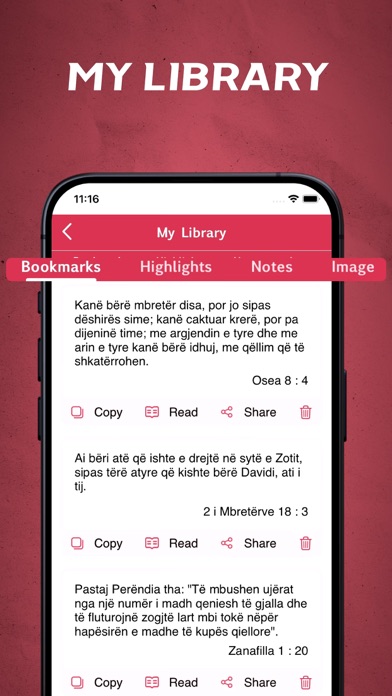 Albanian Bible - offline Screenshot