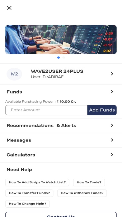 CIL Securities Screenshot