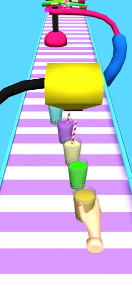Game screenshot Bubble Tea Stack Challenge 3D apk
