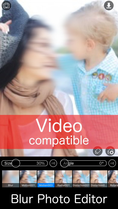 BokashiMaru Blur Photo & Video Screenshot