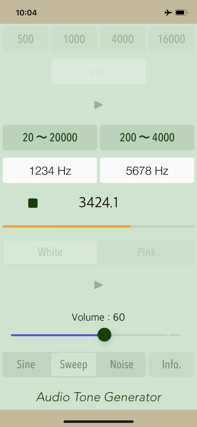 Audio Tone Generator Lite