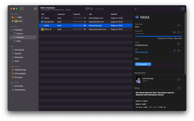 Strongbox Pro Screenshot
