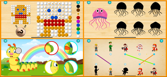 First Words Preschool Games