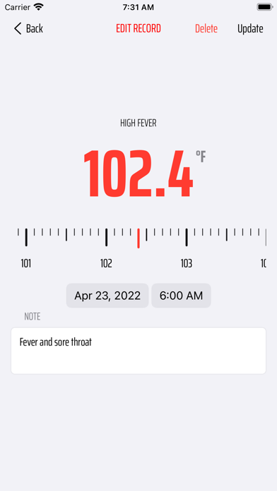 Body Temperature App  & Moreのおすすめ画像4