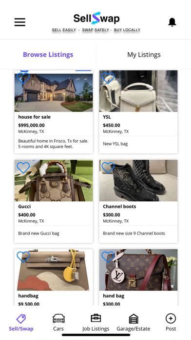 Sell Swap Screenshot