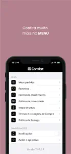Lojas Comfort - loja online screenshot #6 for iPhone