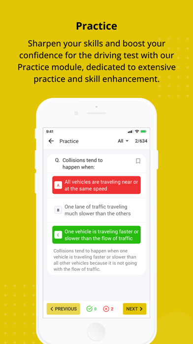 DMV Test USA Screenshot
