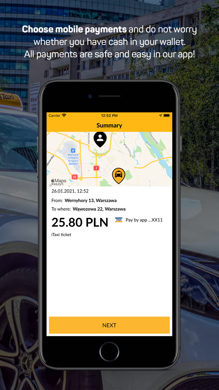 iTaxi - The Taxi App