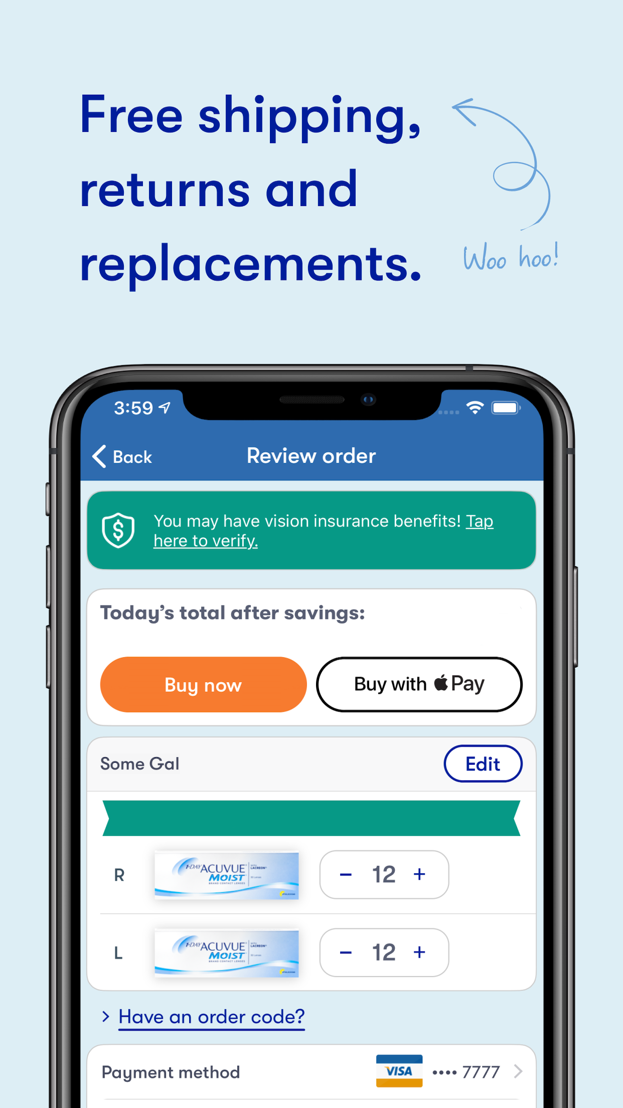 1-800 Contacts screenshot 6