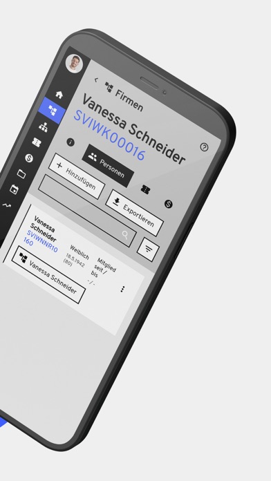 iw Vereins & ERP Verwaltung Screenshot