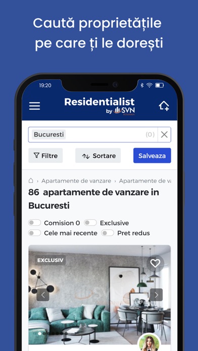 Imobiliare Residentialist Screenshot