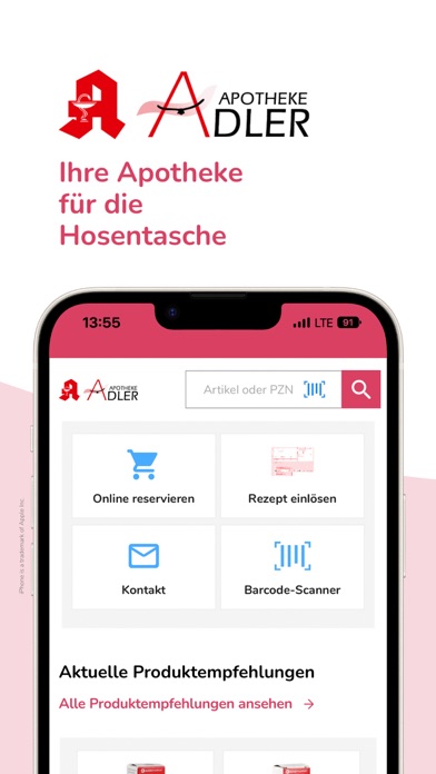 Screenshot #1 pour ADLER-APOTHEKE Kuppenheim