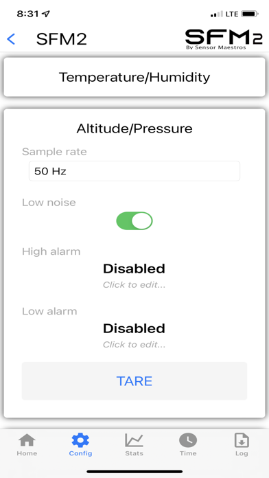 SENSR-LOGR by Sensor Maestros Screenshot