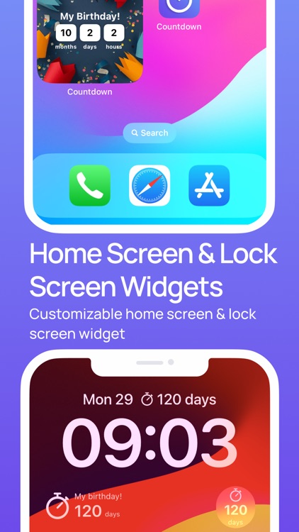 Countdown Widget Timer Counter
