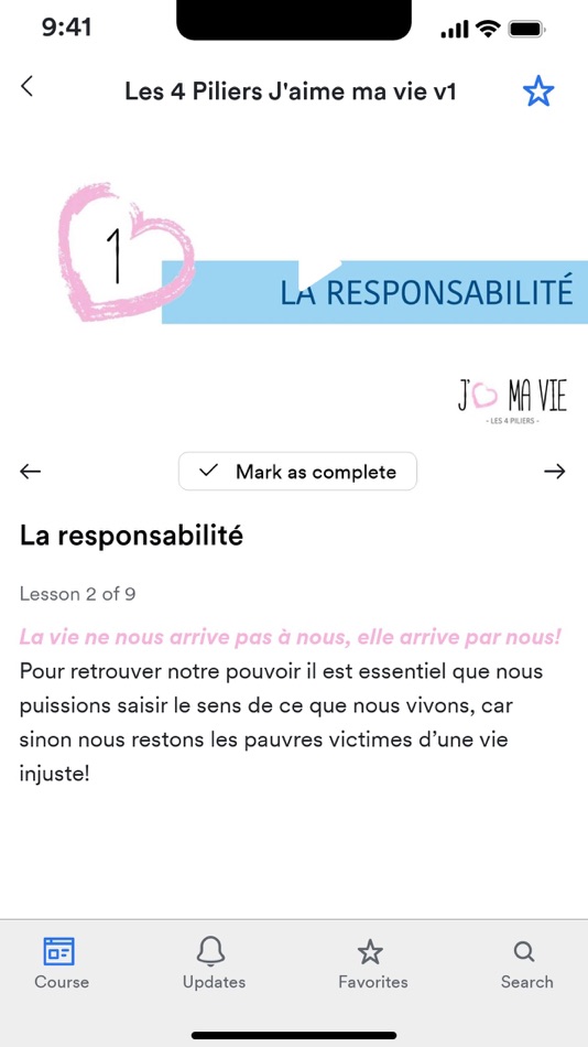 #3. J aime ma vie (iOS) 由: Emily Sudduth