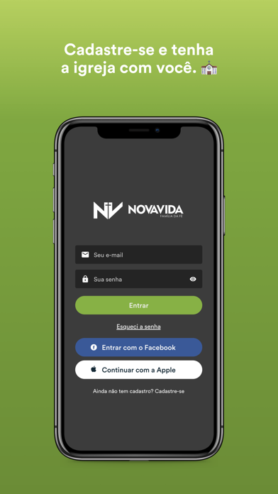 Nova Vida Família da Fé Screenshot
