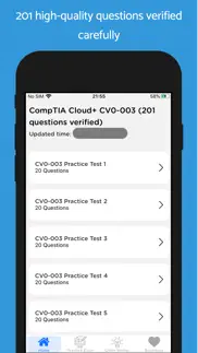 comptia cloud+ cv0-003 2024 iphone screenshot 1