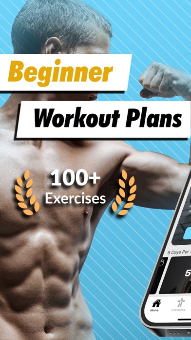 Beginner Workout Plans for Gymのおすすめ画像1