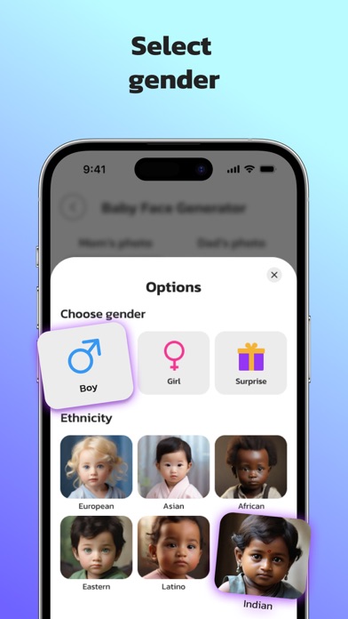 Screenshot 3 of AI Baby Generator - Face Maker App