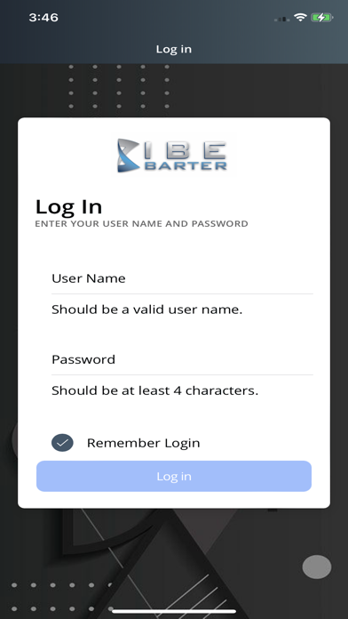 Trade Studio for IBE Barter Screenshot