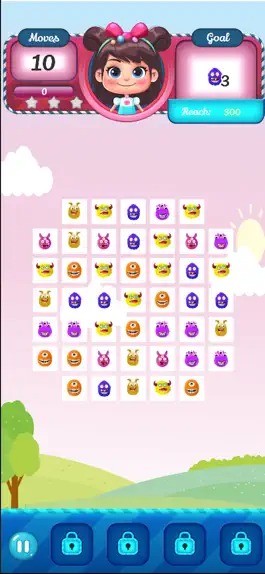Game screenshot Monster Match Three Puzzle apk