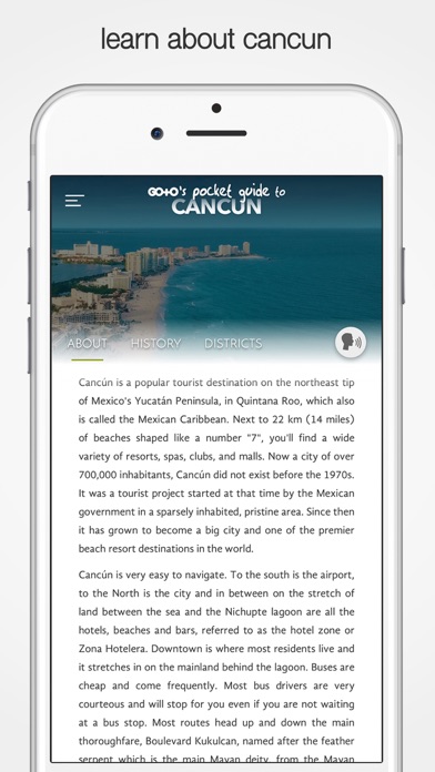 Cancun Travel Guide & Planner Screenshot